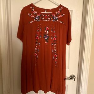 Floral-Knit Knee-Length Dress from Chic Soul